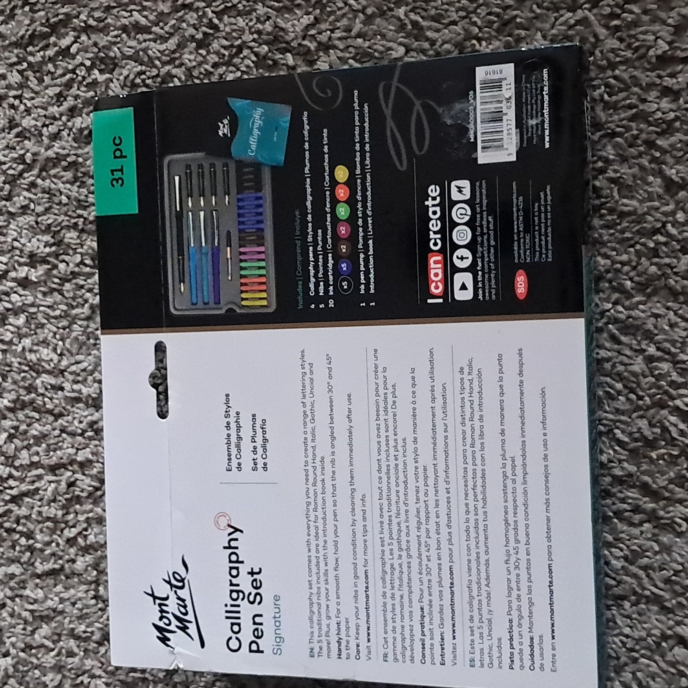 Calligraphy Pen Set - Multicolor - Picture 3 of 3